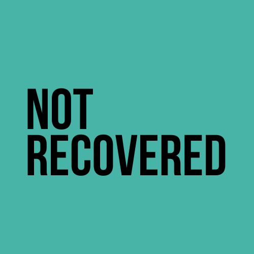 Not Recovered logo